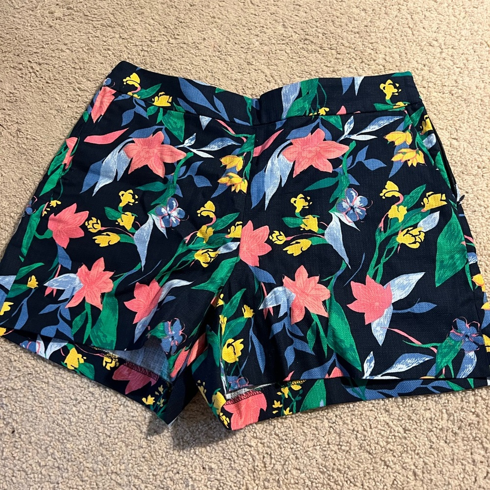 Floral Print Shorts